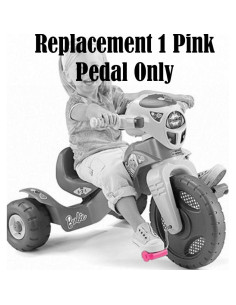 Repuesto Pedal Rosa Fisher-Price para Triciclo Barbie X6020 2
