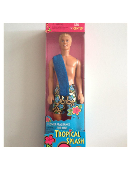 Muñeco Ken Barbie Tropical Splash 1994 Mattel 12447