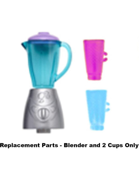 Piezas de Repuesto Barbie FXG57 - Licuadora y 2 Tazas