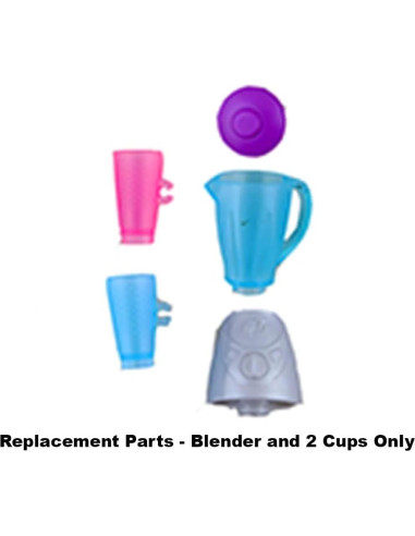 Piezas de Repuesto Barbie FXG57 - Licuadora y 2 Tazas