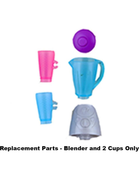 Piezas de Repuesto Barbie FXG57 - Licuadora y 2 Tazas