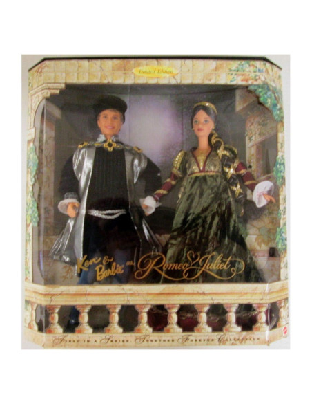 Muñecos Barbie y Ken Romeo y Julieta Edición Limitada 1997