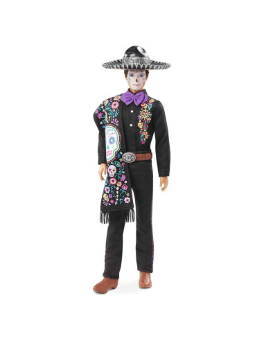 Muñeca Ken Barbie Día de Muertos 2021 - Mattel 30.48 cm