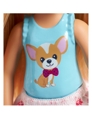 Tienda de Cachorros Barbie Chelsea con Muñeca y Accesorios
