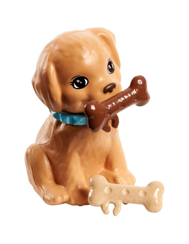 Tienda de Cachorros Barbie Chelsea con Muñeca y Accesorios