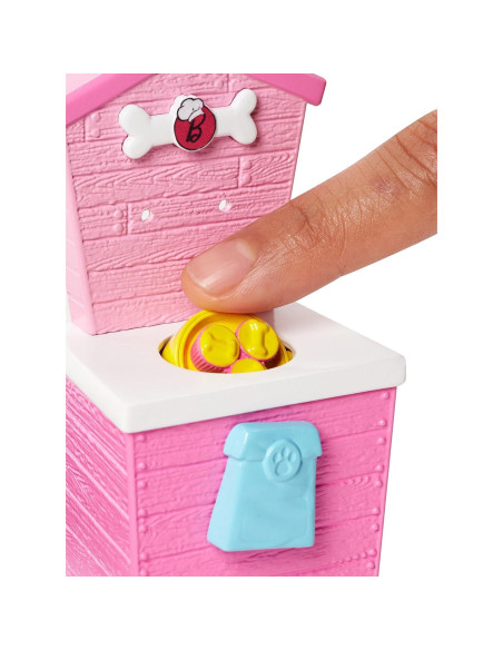 Tienda de Cachorros Barbie Chelsea con Muñeca y Accesorios