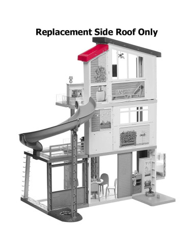Techo Lateral Rosa de Repuesto Barbie FHY73 FHY74 Casa de Muñecas