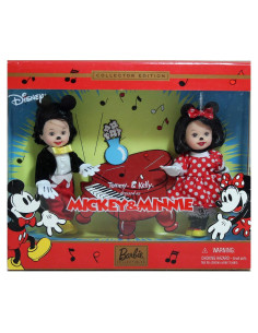 Barbie Vestidos Mickey & Minnie Tommy y Kelly 2002
