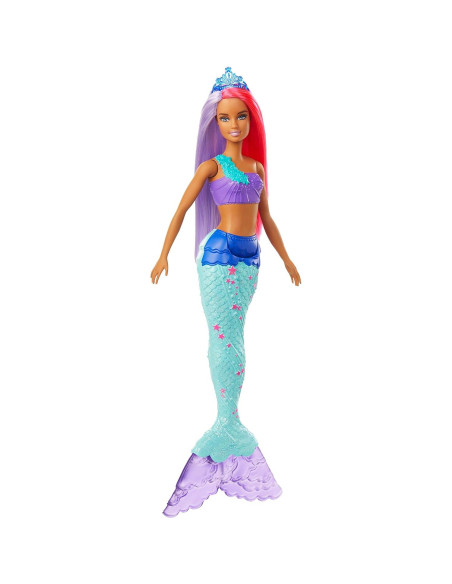 Muñeca Sirena Barbie Dreamtopia 30.48 cm Cabello Rosa y Púrpura