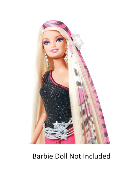 Paquete de Recarga de Extensiones de Cabello Barbie - 8 Piezas