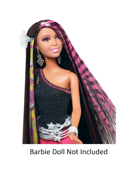 Paquete de Recarga de Extensiones de Cabello Barbie - 8 Piezas