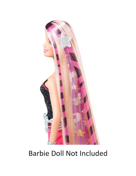 Paquete de Recarga de Extensiones de Cabello Barbie - 8 Piezas