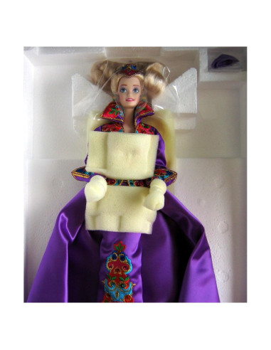 Muñeca Barbie Esplendor Real de Porcelana 1993 Edición Limitada