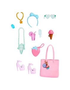 Accesorios de Moda Barbie Tienda de Dulces - 11 Piezas