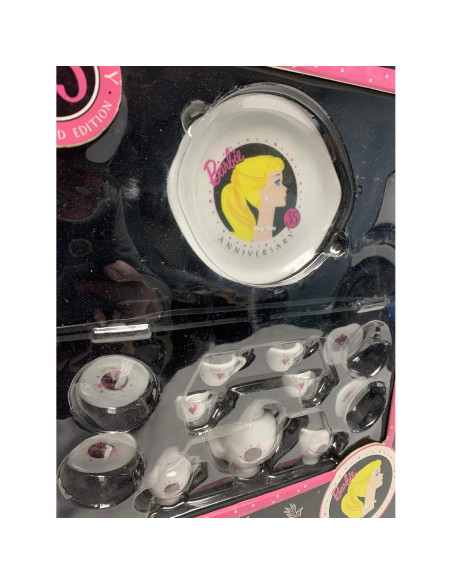 Juego de té miniatura Barbie 35 Aniversario - Edición Limitada