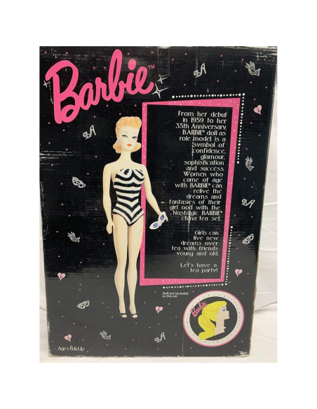 Juego de té miniatura Barbie 35 Aniversario - Edición Limitada