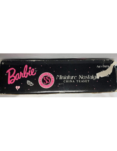 Juego de té miniatura Barbie 35 Aniversario - Edición Limitada