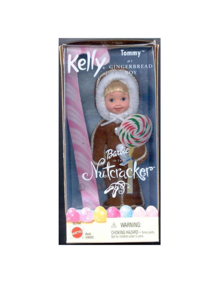 Muñeco de Jengibre Tommy Barbie 2001 11.43 cm