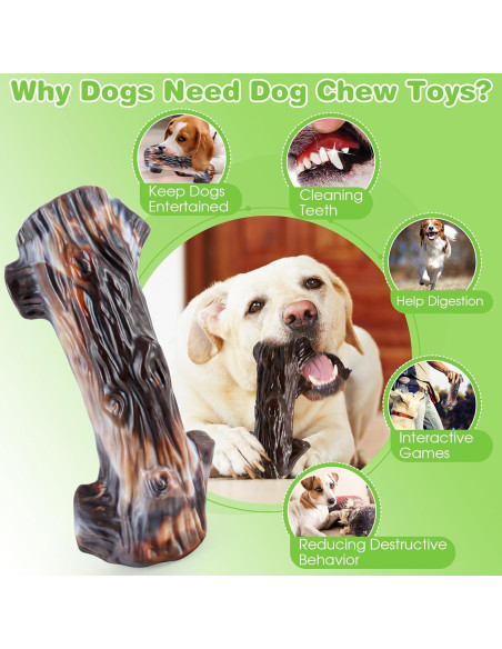 Juguetes para Perros Indestructibles Jeefome - 2 Paquetes