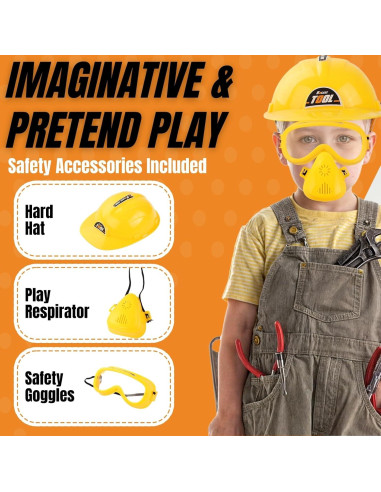 Juego de Herramientas para Niños 52 Piezas Liberty Imports