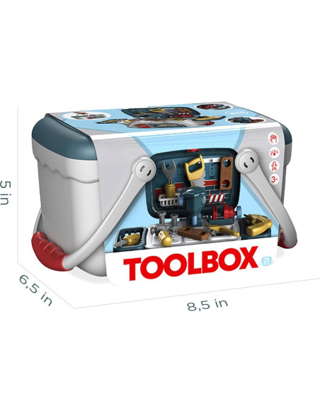 Juego de Herramientas Portátil Shape28 36 Piezas para Niños