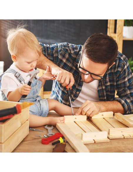 Juego de Caja de Herramientas 40 Piezas Hey! Play! Naranja