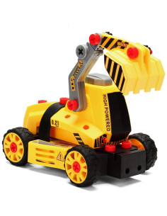 MOBIUS Toys 7 en 1 Camión Desarmable con Luces y Sonidos 2