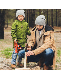 Sierra de Cadena de Juguete Hey! Play! 40,6 cm Naranja 2
