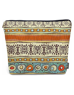 Bolsa Cosmética Kalygon Patrón Africano 23x18 cm Multiusos