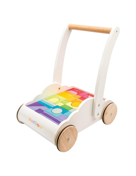 Andador de Madera Le Toy Van Nube Arcoíris 45 Bloques