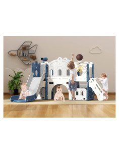 Tobogán 7 en 1 XJD para Niños 1 a 3 Años Azul