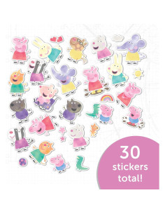 Pegatinas Peppa Pig - 30 Calcomanías de Vinilo Premium 2