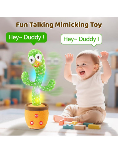 Juguete Cactus Hablante SANJOIN - Volumen Ajustable