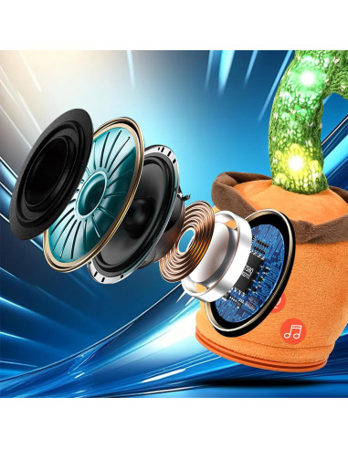 Juguete Cactus Hablante SANJOIN - Volumen Ajustable