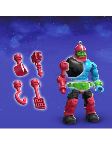 Figura Trap Jaw Mega Construx Masters of the Universe 2,79cm