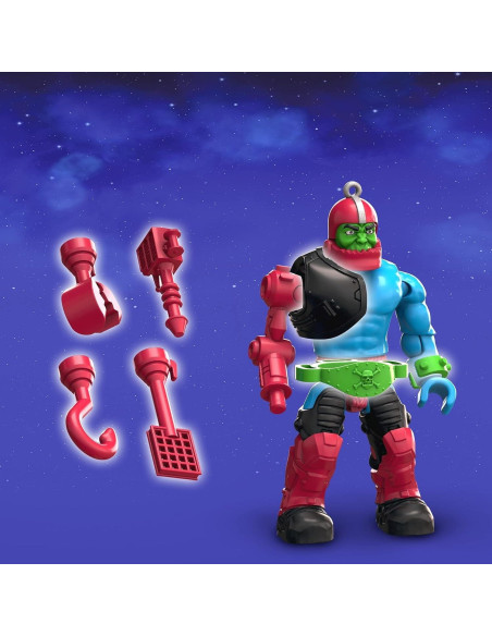 Figura Trap Jaw Mega Construx Masters of the Universe 2,79cm