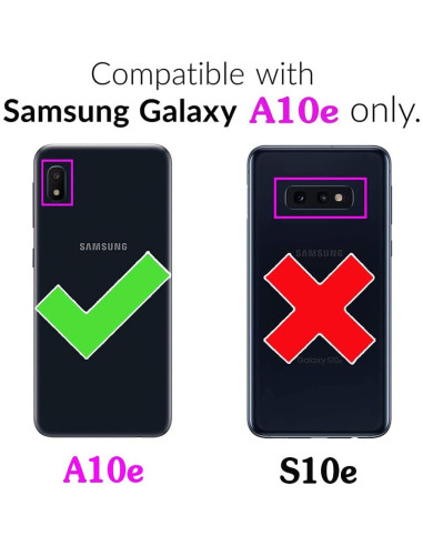 Funda Asuwish para Samsung Galaxy A10e con billetera y soporte