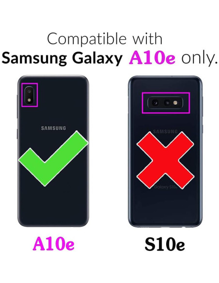 Funda Asuwish para Samsung Galaxy A10e con billetera y soporte