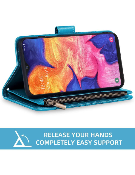 Funda Asuwish para Samsung Galaxy A10e con billetera y soporte