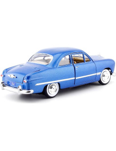 Coche de Metal Ford Coupe 1949 Azul Metálico 1/24 Showcasts 2