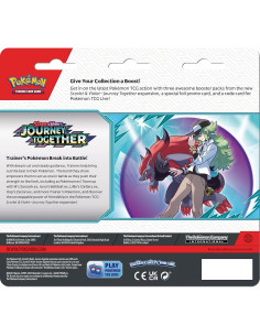 Pokémon TCG Escarlata y Púrpura - Blister Tres Boosters Scrafty 2