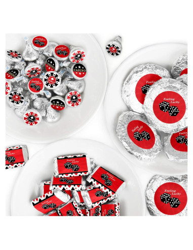 Kit de Etiquetas para Caramelos Las Vegas - 304 Piezas