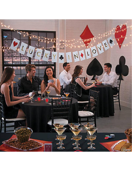 Tribello 24 Copas de Fiesta Casino 59 ml Decorativas