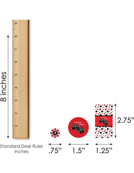 Kit de Etiquetas para Caramelos Las Vegas - 304 Piezas