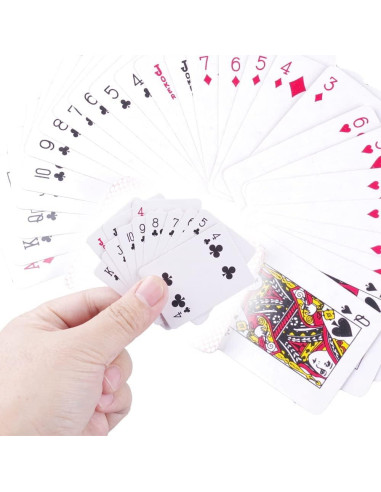 5 Barajas Mini Cartas de Juego Chen Sir 5.08x3.81cm