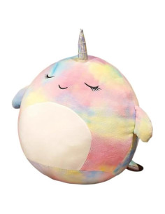 Peluche Unicornio Genérico 40 cm Suave y Colorido