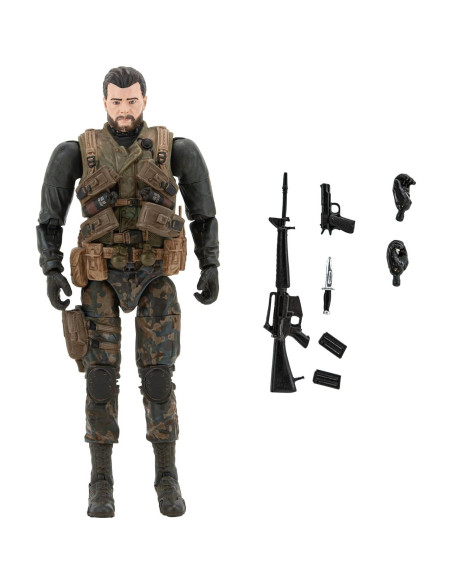 Figura articulada Call of Duty Alex Mason 16.5 cm con accesorios Figura articulada Call of Duty Alex Mason 16.5 cm con accesorios