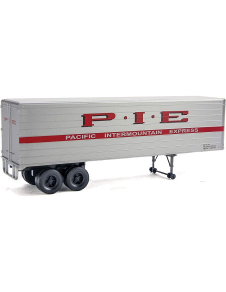 Remolque Americano Walthers HO 35' Paquete de 2 Detallado