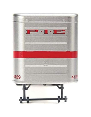 Remolque Americano Walthers HO 35' Paquete de 2 Detallado