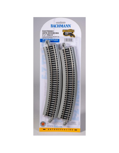 Vías Curvas Inversión Automática Bachmann 4 Piezas HO